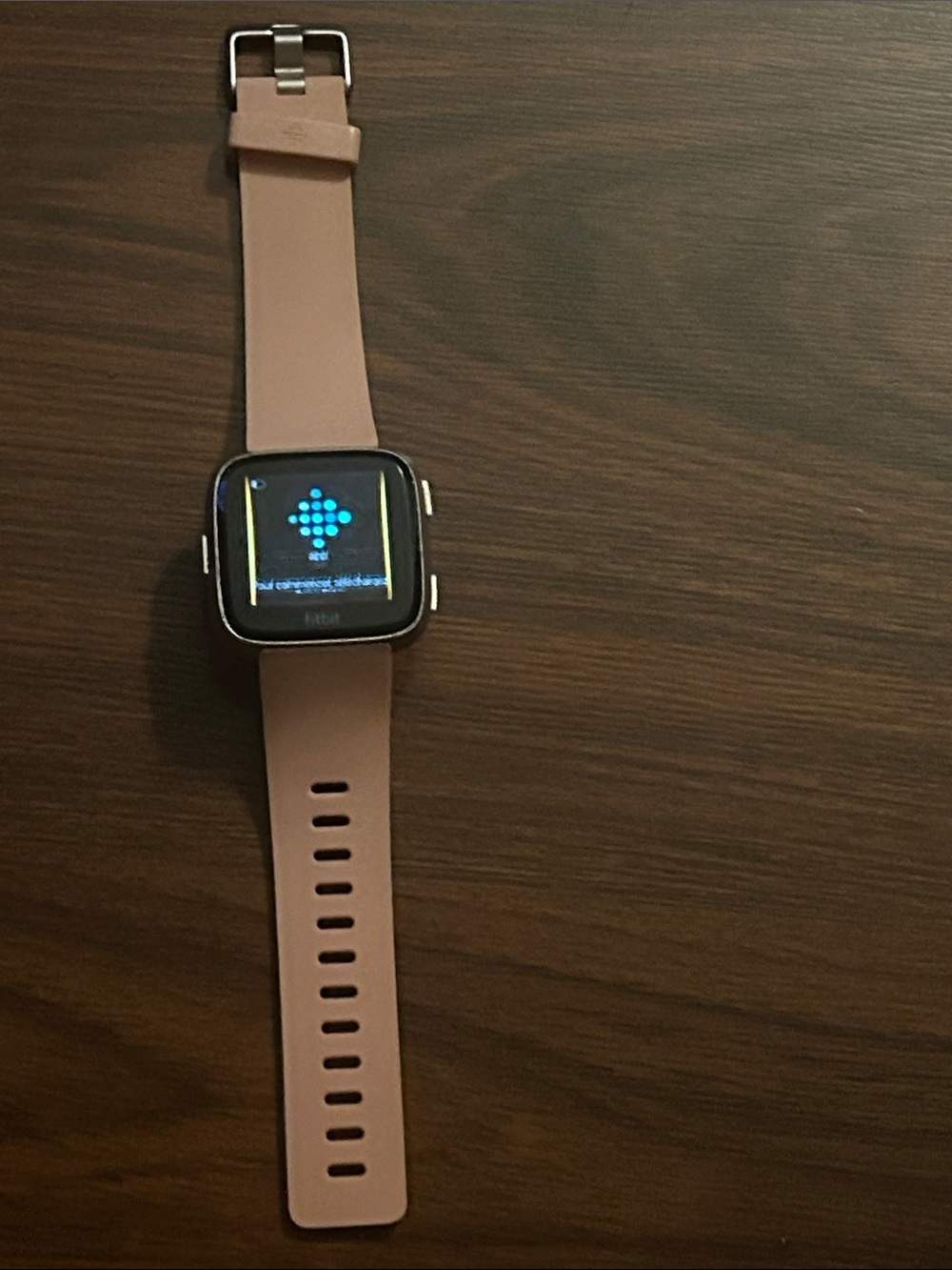 Fitbit Versa Lite Blush Pink Silicone Smartwatch